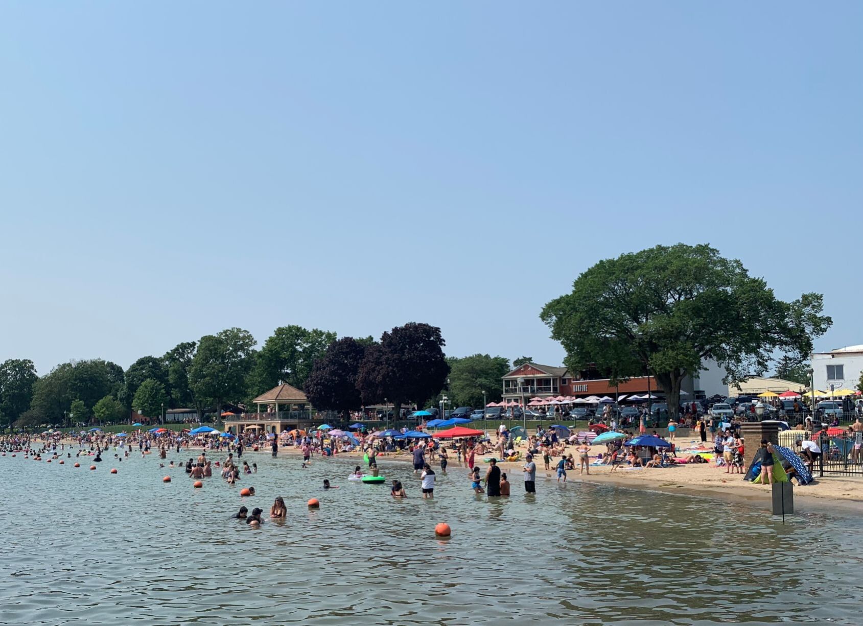 July 3, 2021 at Lake Geneva's Riviera Beach